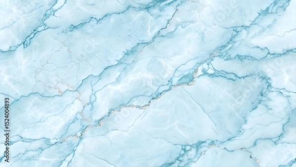 Fototapeta Generate a Detailed Image of Light Blue Marble Texture High-Resolution Seamless Pattern for Design Projects