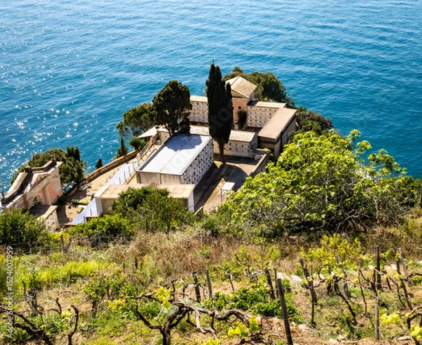 Obraz Le cimetière de Manarola