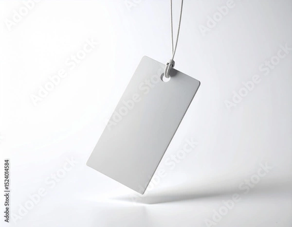 Obraz Hangtags pure white background