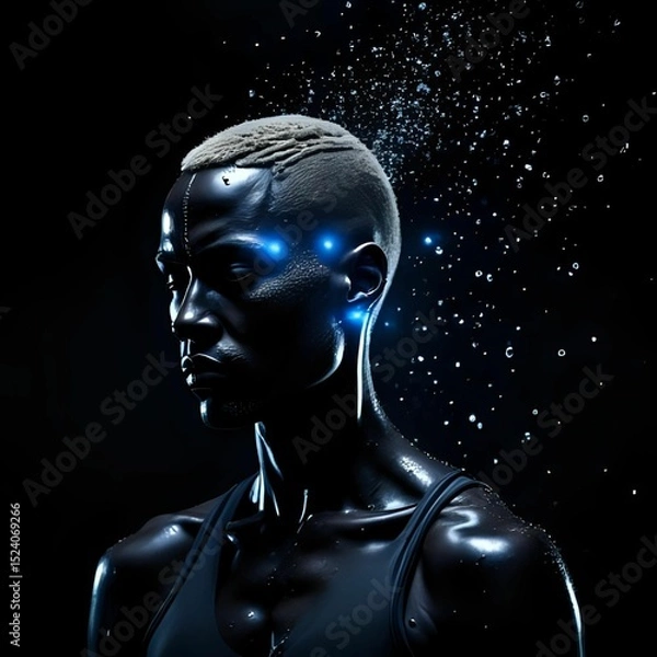 Obraz 어둠속 사람배경