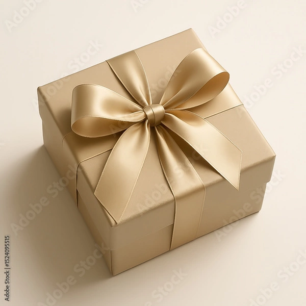 Obraz gift box with ribbon