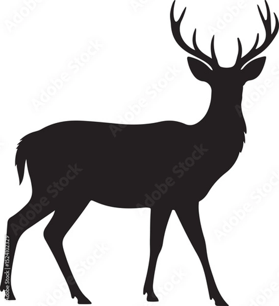 Fototapeta Mountain Deer Silhouette Vector – Majestic Wildlife Design

Deer in Mountains SVG – Nature & Hunting Theme Art

Wild Stag Vector – Forest Animal Silhouette Design

Rustic Mountain Deer Clipart – Outdo