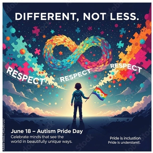 Obraz Autism Pride Day