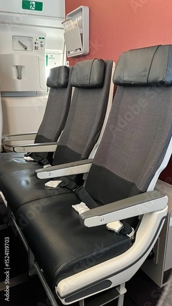 Obraz 飛行機の座席