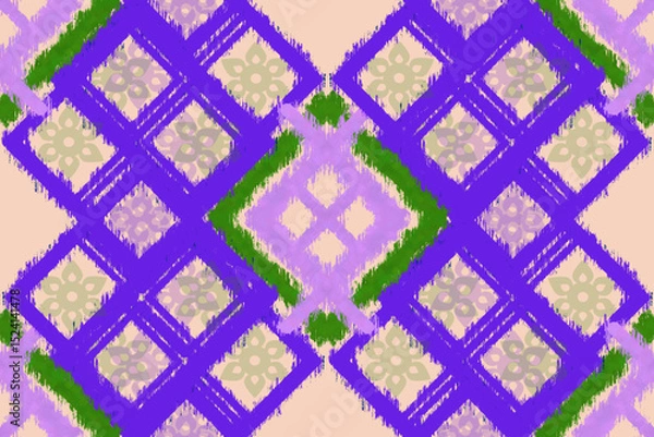 Fototapeta seamless geometric pattern