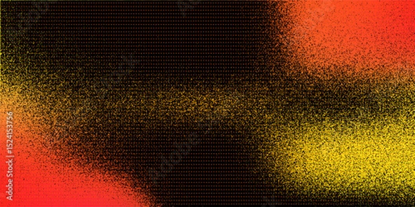 Obraz yellow,green,orange vector background with bubbles. Modern abstract illustration with colorful water drops. Pattern can be used for ads, leaflets.