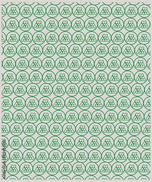 Fototapeta Avocados, fruits and leaves background. Avocado Pattern And Template. Sliced avocado on a Light background stock illustration. Seamless pattern of avocados 