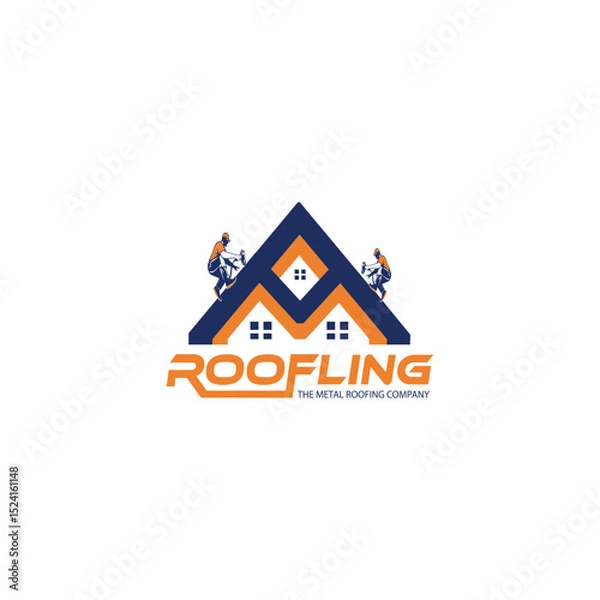 Obraz Construction Business Logo Design Vector Template