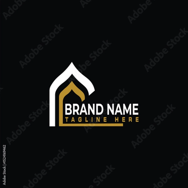 Obraz Construction Business Logo Design Vector Template