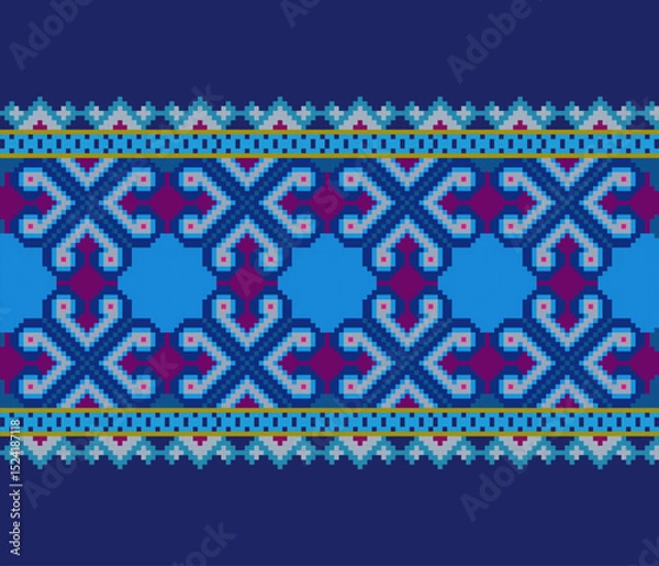 Obraz Illustration  Textile Print Design Vector