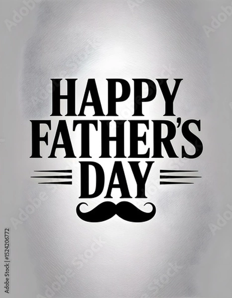 Obraz Happy Father's Day Social Media Post Design