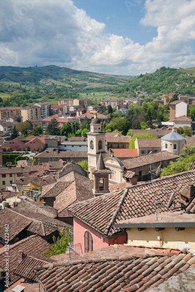 Obraz Canelli cityscape, Piedmont, Italy