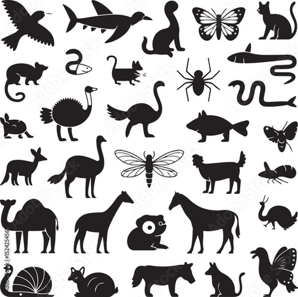 Obraz Mountain Deer Silhouette Vector Design

Majestic Deer in Forest Landscape Clipart

Rustic Wildlife Scene – Deer and Mountains

Antlered Stag with Mountain Backdrop Vector

Deer in Nature – Wildlife Si
