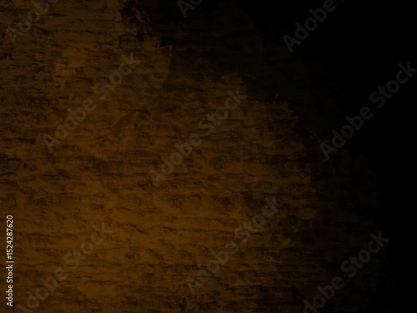 Fototapeta Dark Brown Textured Wall Background Image Great for Design Projects Rustic Grunge Style (Created by graphics program)