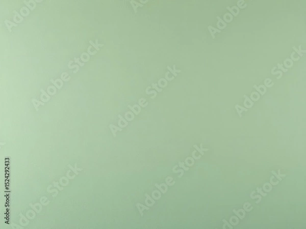 Fototapeta A smooth, light green wall mockup suitable for interior design. The surface is even and free of any visible textures or patterns.