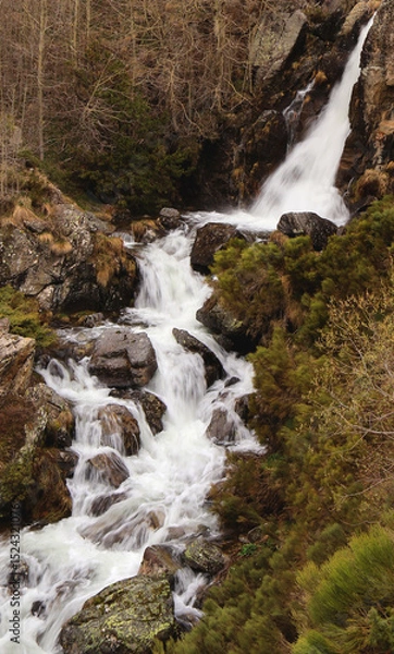 Obraz waterfall in the mountains