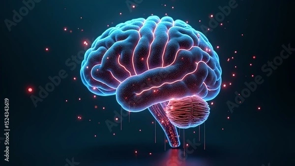 Obraz human brain cells