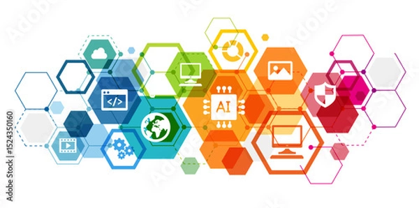 Fototapeta Machine Learning