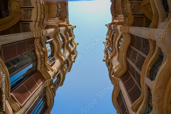 Fototapeta Art Nouveau Architecture of Edifici Casasayas in Palma