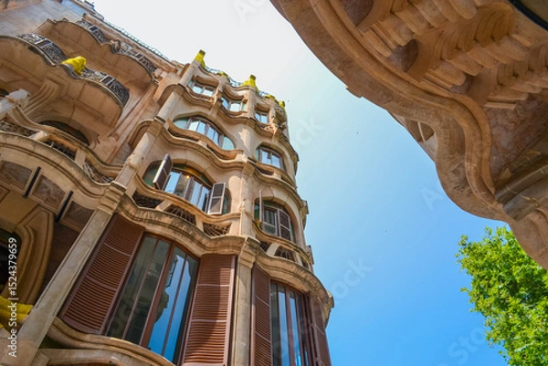 Fototapeta Art Nouveau Architecture of Edifici Casasayas in Palma