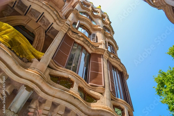 Fototapeta Art Nouveau Architecture of Edifici Casasayas in Palma
