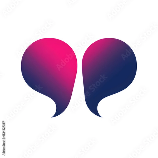 Obraz The logo is a heart with two purple and blue wings. The heart is pink and blue, and the wings are also pink and blue. The logo is designed to convey a sense of love and warmth