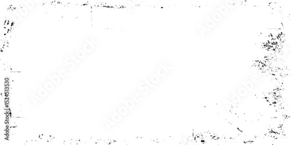 Obraz Grunge Frame. Urban Background Texture Vector. Dust Overlay. Distressed Grainy Grungy Framing Effect. Distressed Backdrop Vector Illustration. EPS 10.