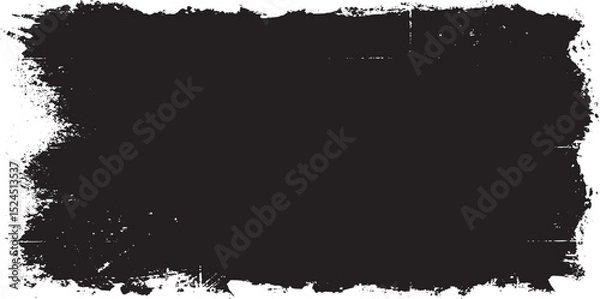 Obraz Scratched Grunge Urban Background Texture Vector. Dust Overlay Distress Grainy Grungy Effect. Distressed Backdrop Vector Illustration. Isolated Black on White Background. EPS 10.