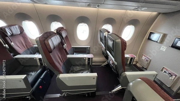 Obraz 飛行機の座席