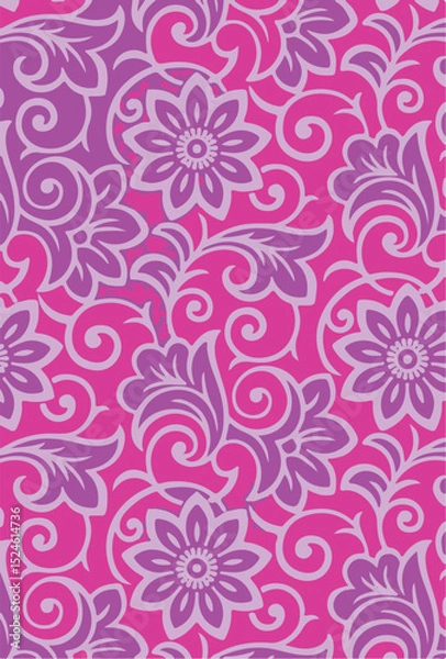 Fototapeta Abstract Geomatric Seamless Pattern Background