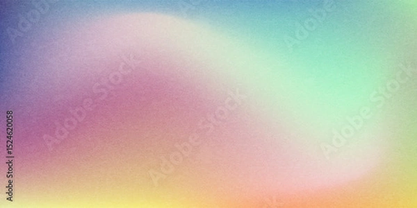 Fototapeta Pale purple grainy gradient background with grain noise texture