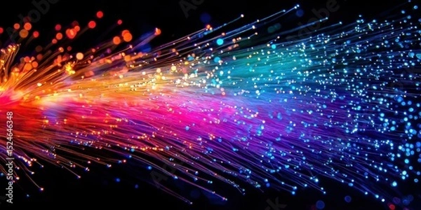 Fototapeta The Future of the Internet in Visual Form