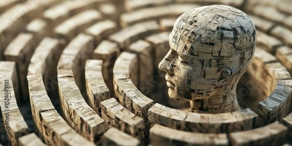 Fototapeta Unique Thinking Patterns