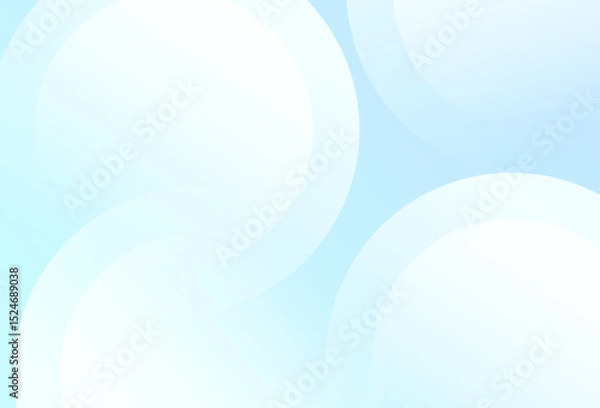 Fototapeta Minimalist abstract frame background. Blue gradations. Cricle shape modern background. Trendy. Vector illustration.