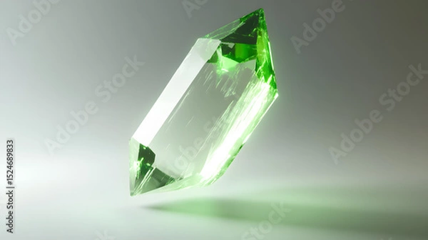 Fototapeta diamond, crystal, gem, heart, stone, vector, glass, jewel, emerald, gemstone, shape, design, jewelry, illustration, precious, 3d, brilliant, luxury, art, love, transparent, shiny, geometric, icon, con