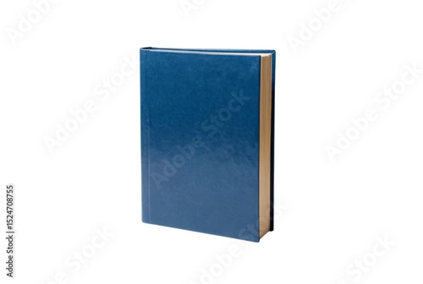 Obraz Photo file of blue book cover front style