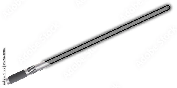 Obraz Light Sword Black