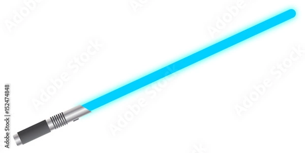 Obraz Light Sword Solid Blue