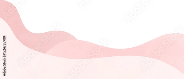 Fototapeta pink wave and tidal for background 