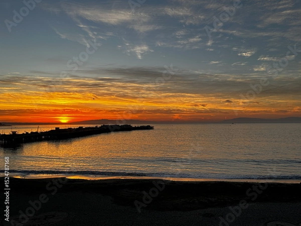 Fototapeta Ocean Sunset