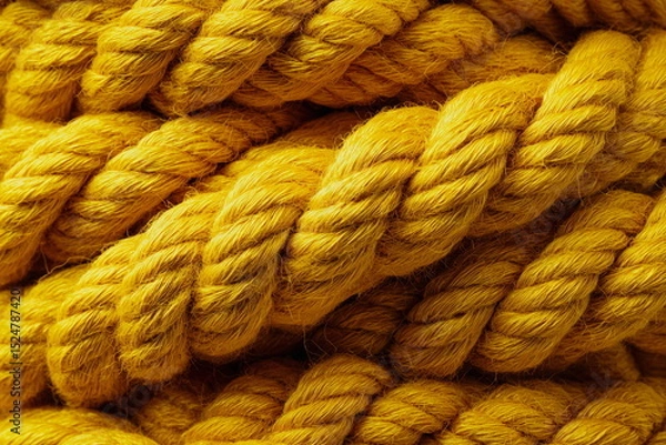 Obraz Braided woolen rope showcases structure and softness, evoking traditional craftsmanship and comforting visuals. Ideal for packaging, background use, or editorial design.

