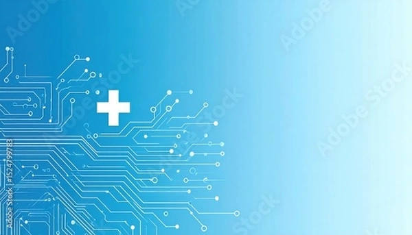 Obraz Innovative technology advancements digital world graphic design modern environment abstract viewpoint connectivity concepts