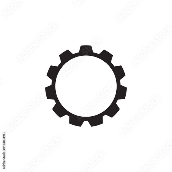 Obraz Gear logo element