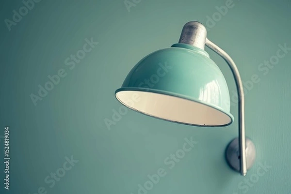 Fototapeta ultra quality picture of vertical low angle shot of a modern lamp