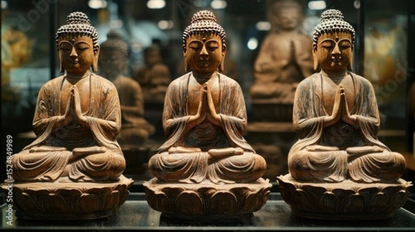 Fototapeta Understanding the Four Noble Truths - Reflecting on suffering, its cause, its end, and the path to Nirvana.