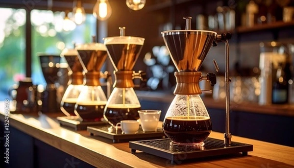 Obraz コーヒーを作る