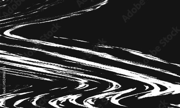 Obraz Glitch background. VHS grunge texture with noise effect and pixelation. Analog video digital errors. Retro pixel backdrop. Vector illustration.