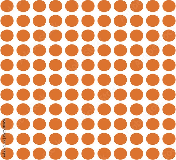 Fototapeta Gradient Polka Dot Pattern in Light Born  - Playful Abstract Dotted Background