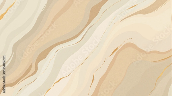 Obraz Abstract Beige Marble Texture: An elegant, abstract design showcases the timeless beauty of marble, with its warm beige tones and subtle veining.