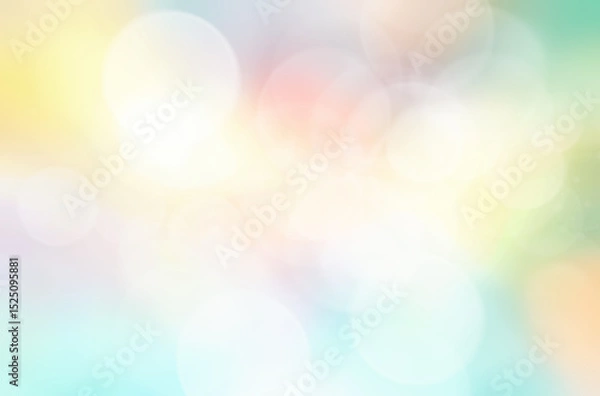 Fototapeta Summer blurred  background.Easter backdrop.Colorful blur.